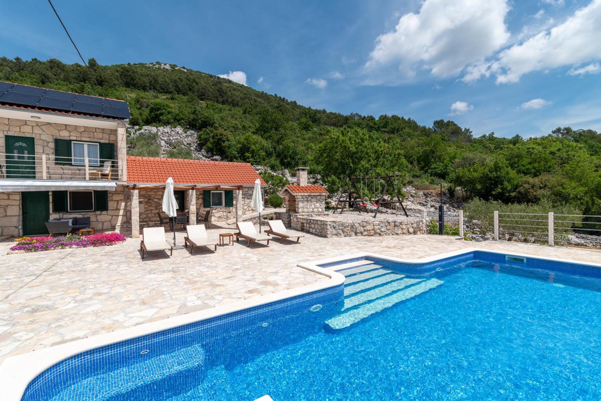 Villa Zuza Bristivica Exterior foto